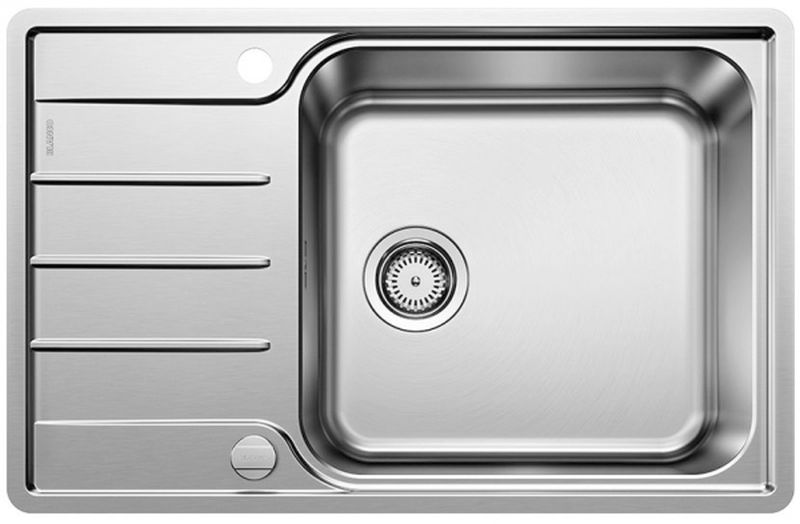 Blanco Lemis XL 6 S-IF Compact Edelstahlspüle 78x50 cm stahl 525110
