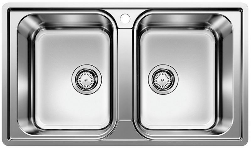 Blanco Lemis 8-IF Edelstahlspüle 86x50 cm stahl 523039