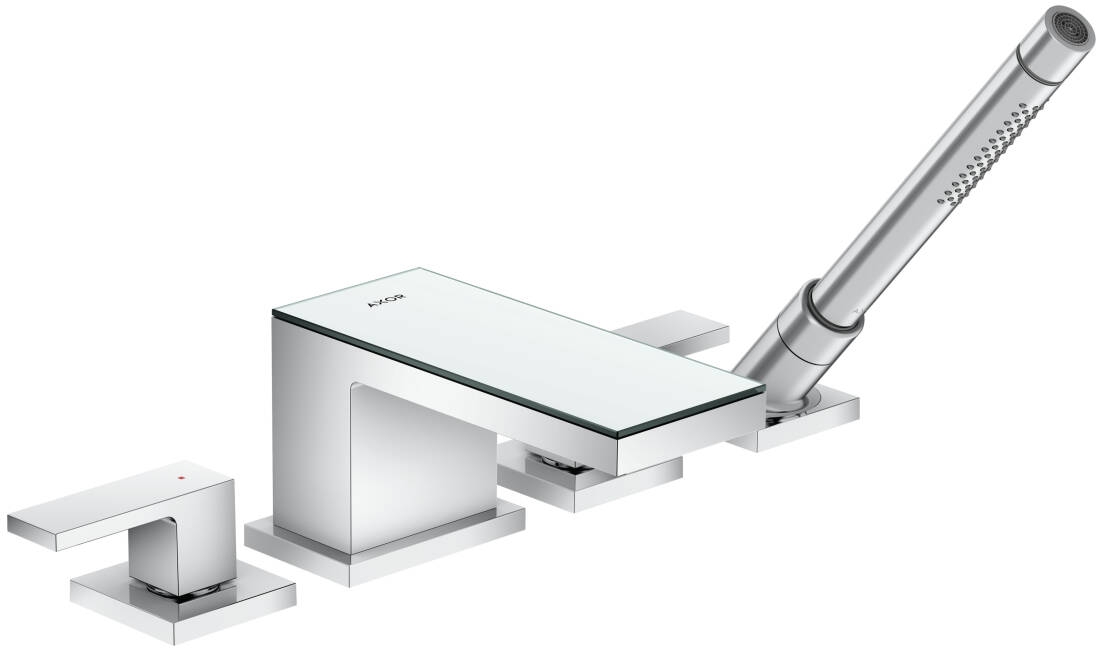 Axor Edge Badewannen- und Duscharmatur awannenmontiert chrom 47430000