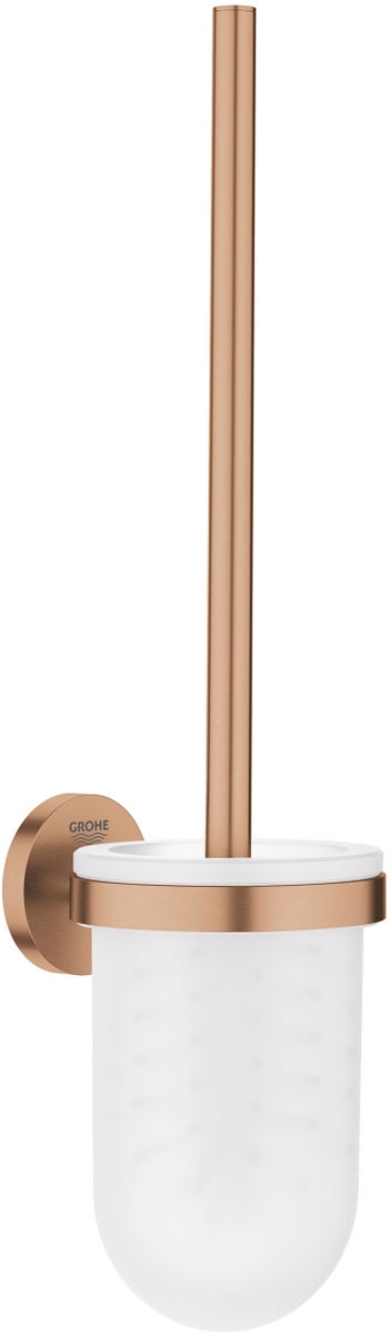 Grohe Essentials Toilettenbürstengarnitur zum Schrauben Brushed Warm Sunset 40374DL1