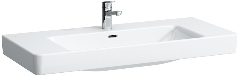 Laufen Pro S Waschbecken 105x46 cm rechteckig Klassisch weiß glanz H8139660001041