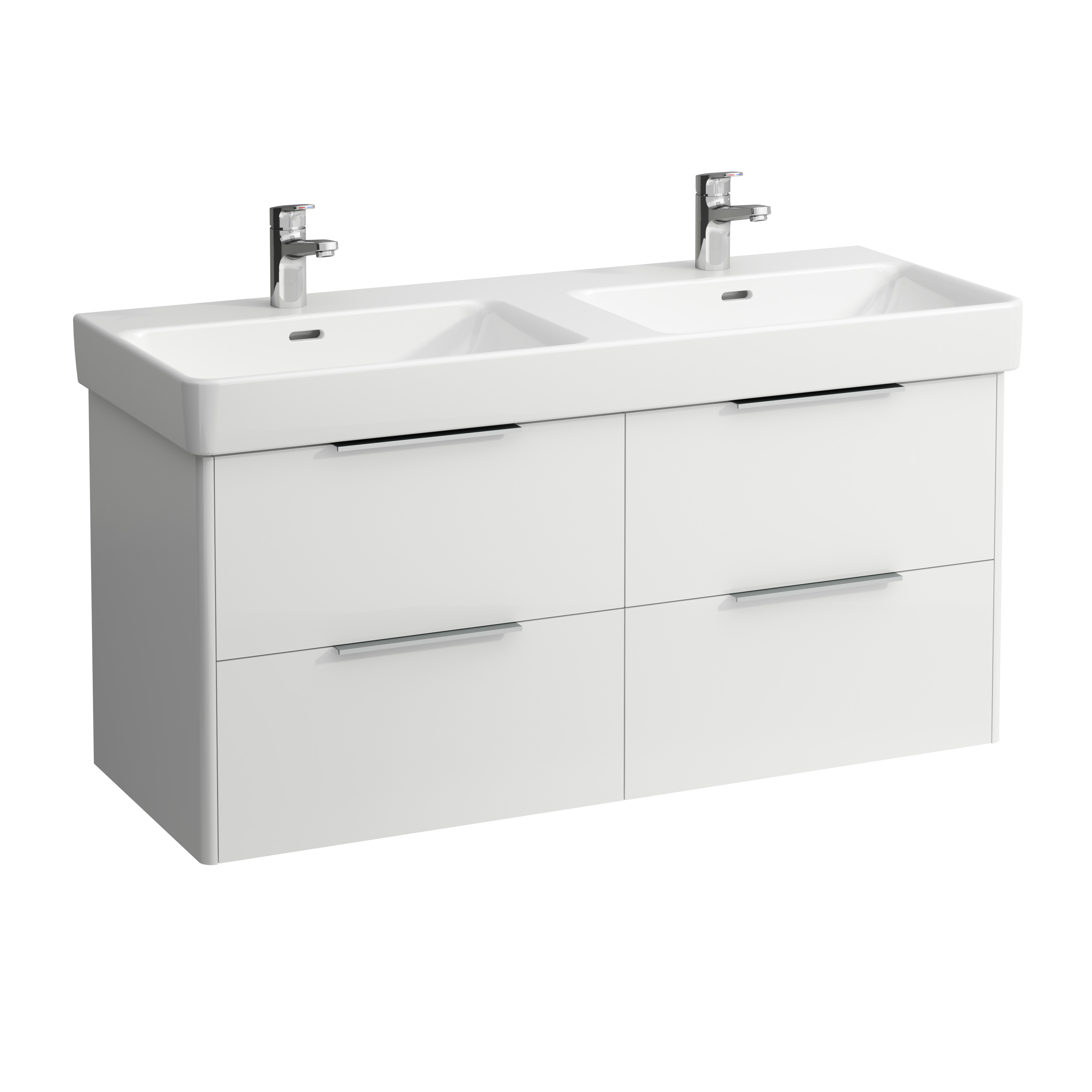 Laufen Base Badschrank 115.9x44x53 cm Unterschrank hängend weiß H4024941102611