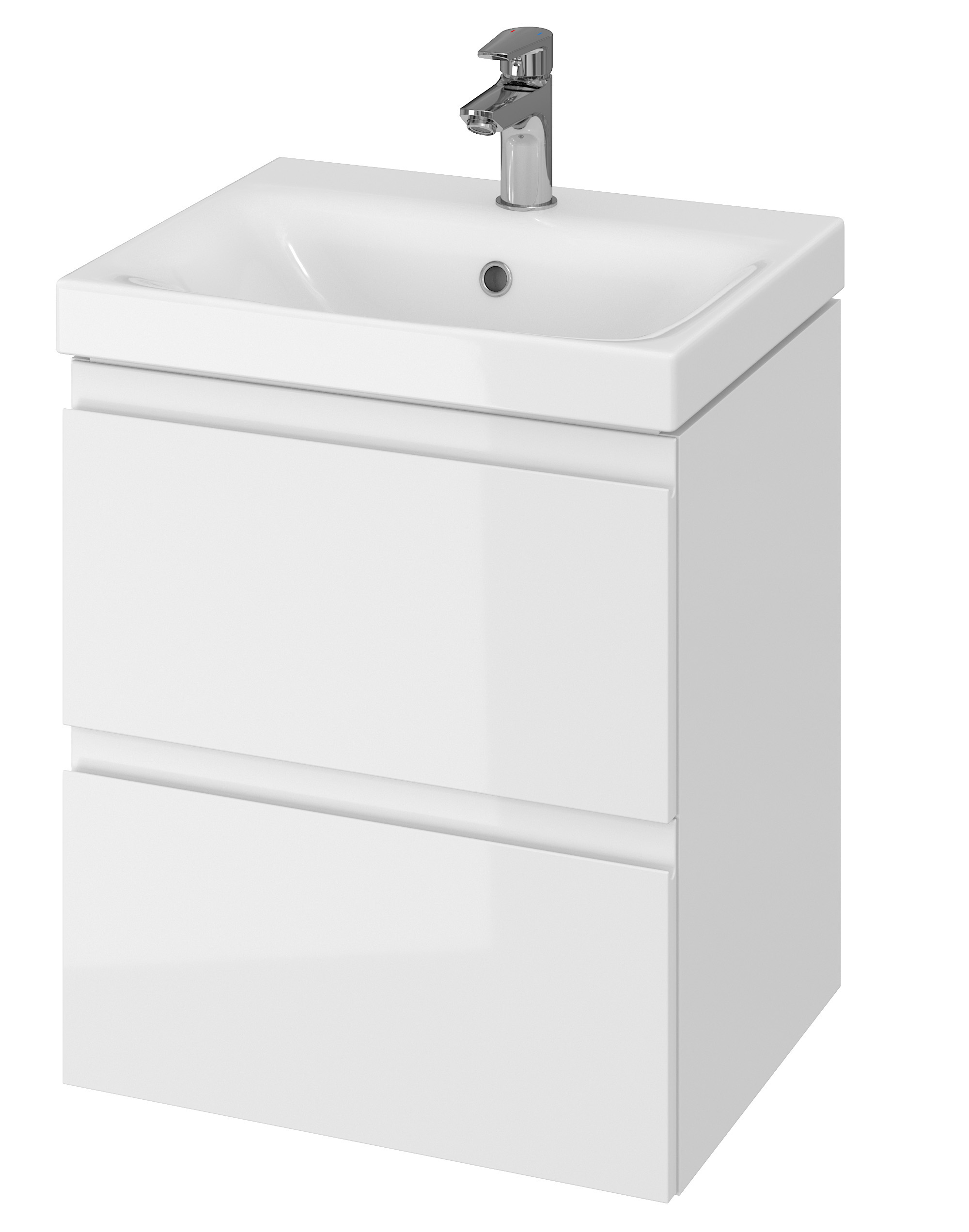 Cersanit Moduo Waschtisch mit Unterschrank 50 cm weiß S801-230-DSM