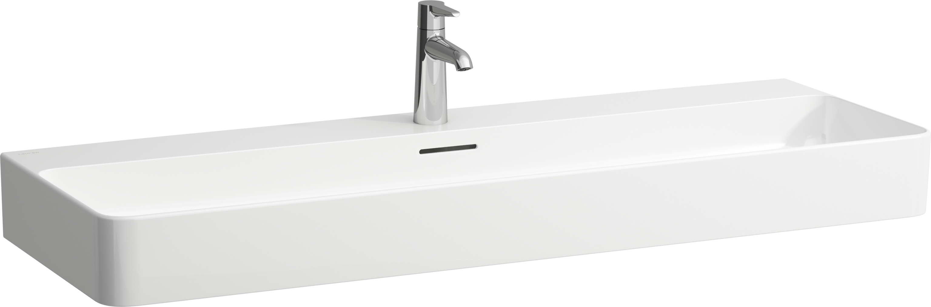 Laufen Val Waschbecken 120x42 cm rechteckig Klassisch weiß glanz H8102890001041