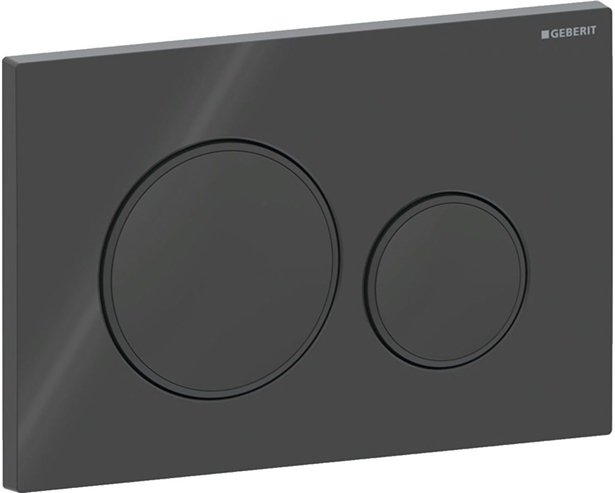 Geberit Sigma Betätigungsplatte für Toilette schwarz 115.882.16.1