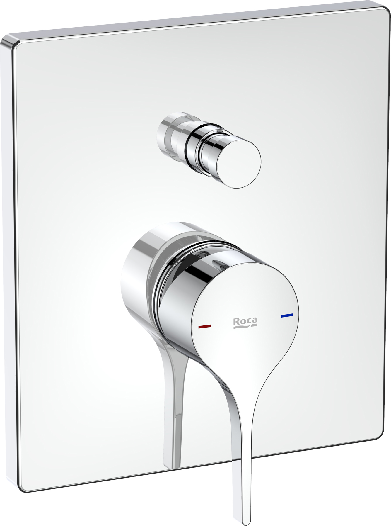 Roca Insignia Badewannen- und Duscharmatur Unterputz chrom A5A0B3AC00