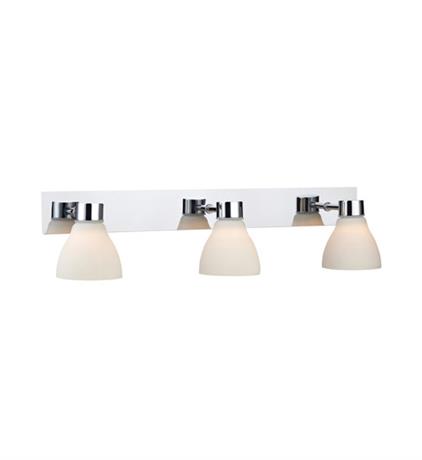 Markslöjd Cassis Wandleuchte 3x18 W weiß-chrom 106370