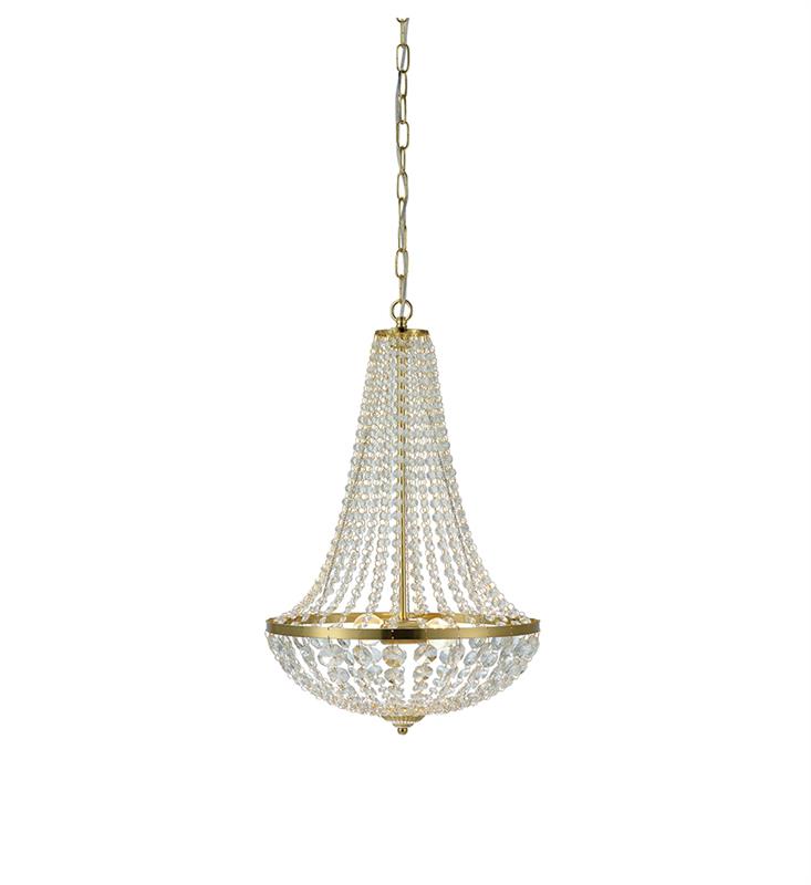 Markslöjd Gränsö Pendelleuchte 2x40 W messing-transparent 106119