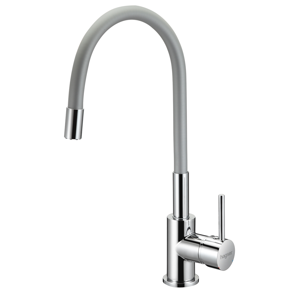 Hagser Emma Küchenarmatur Stehend chrom-grafit/grau HGR40000035