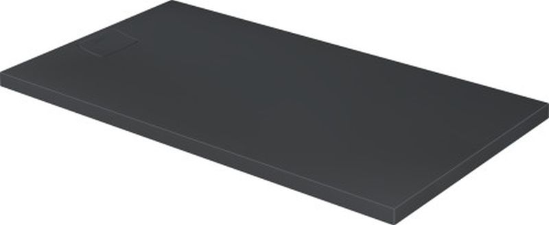Duravit Stonetto Rechteckige Duschwanne 160x90 cm anthrazit 720218680000000