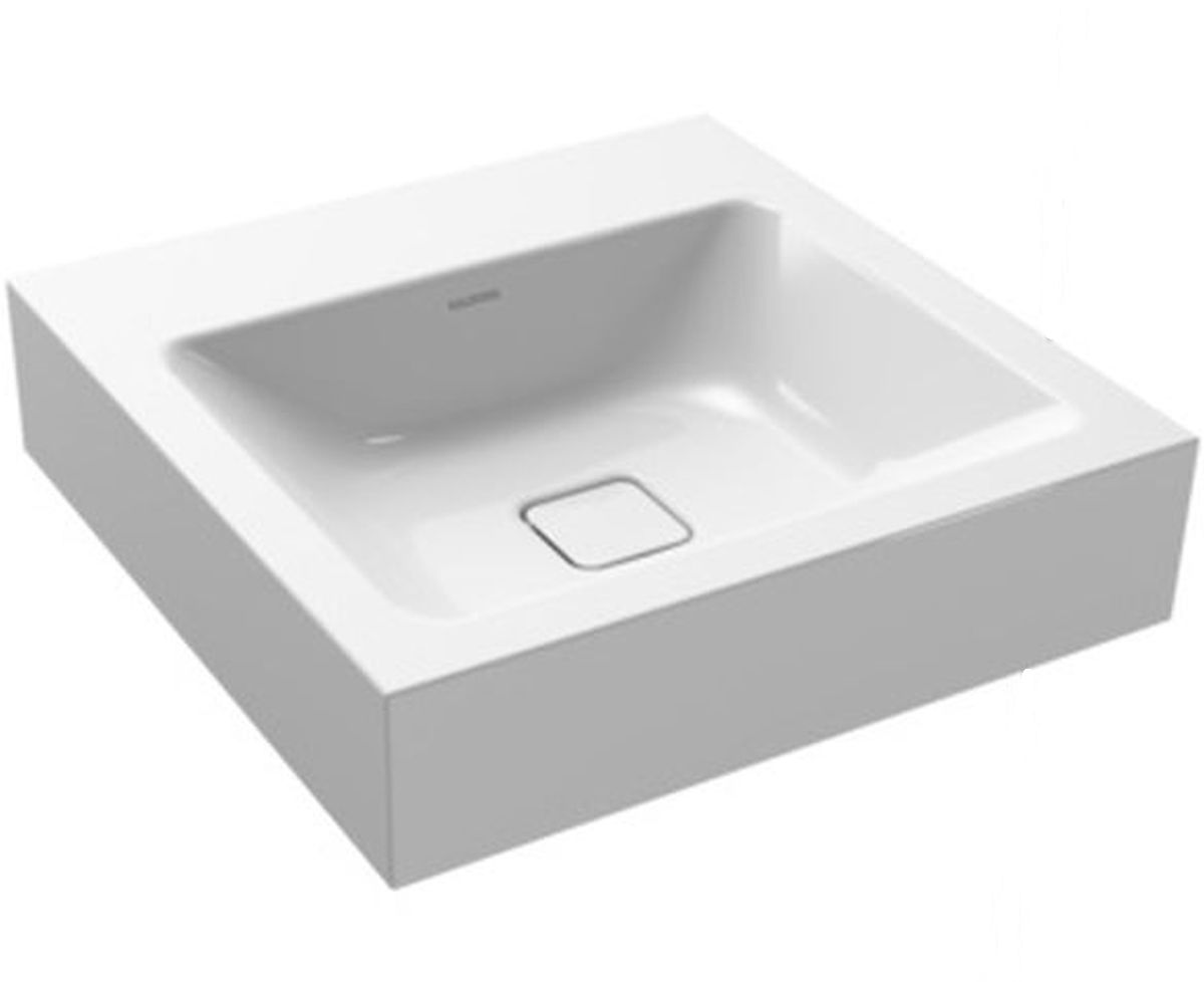 Kaldewei Cono Waschbecken 50x50 cm quadratisch Klassisch weiß glanz 908606003001
