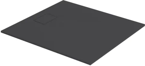 Excellent Lavano Rechteckige Duschwanne 90x80 cm schwarz BREX.1103.090.080.BLN