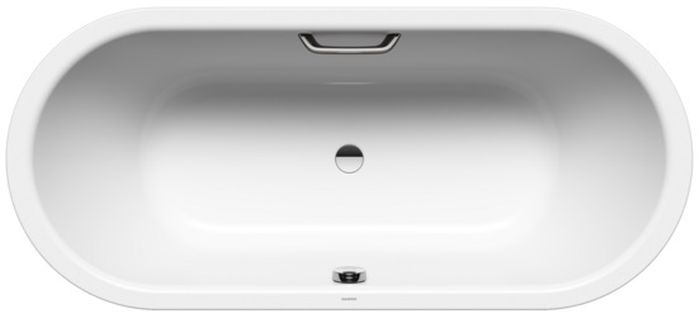 Kaldewei Classic Duo Oval Ovale Badewanne 160x70 cm oval weiß 291310110001