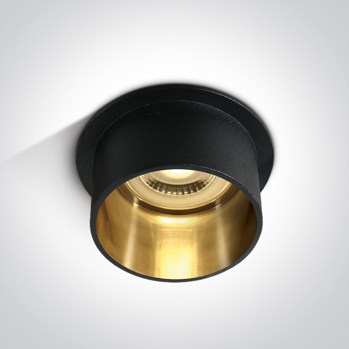 One Light Tholos Eingebaute Lampe 1x50 W schwarz-gold 10105D9/B/GL