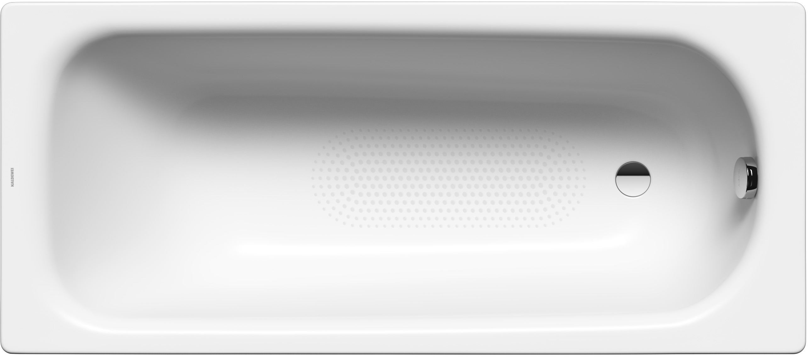 Kaldewei Saniform Plus Rechteckige Badewanne 170x73 cm weiß 112934013001