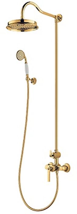 Omnires Armance Duschset Wandmontage gold AM5244GL