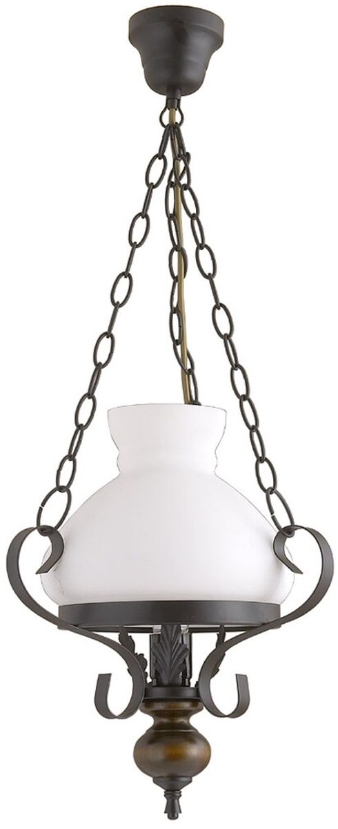Rabalux Petronel Pendelleuchte 1x60 W schwarz 7076