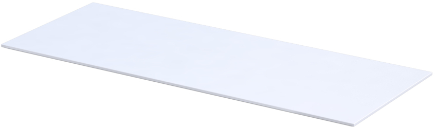 Oristo Uni Waschtischplatte 119.6x45.9 cm weiß OR00-BU-120-2