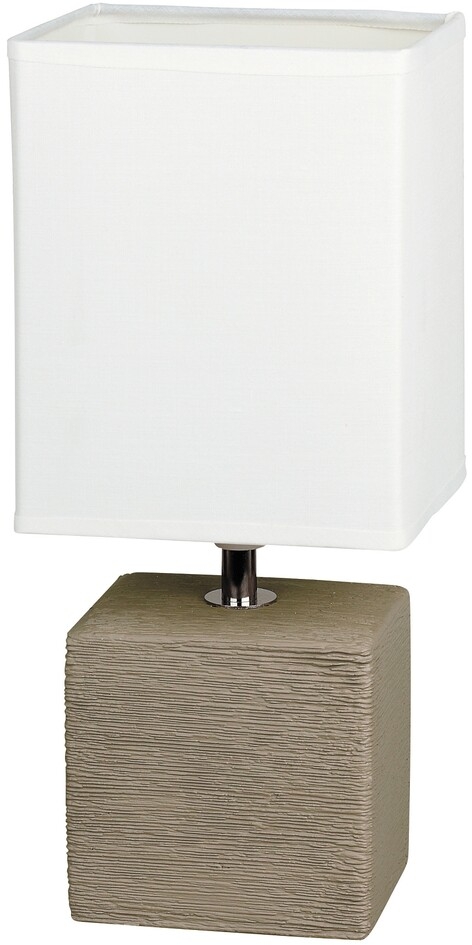 Rabalux Orlando Tischlampe 1x40 W schokoladen-natürlich 4930