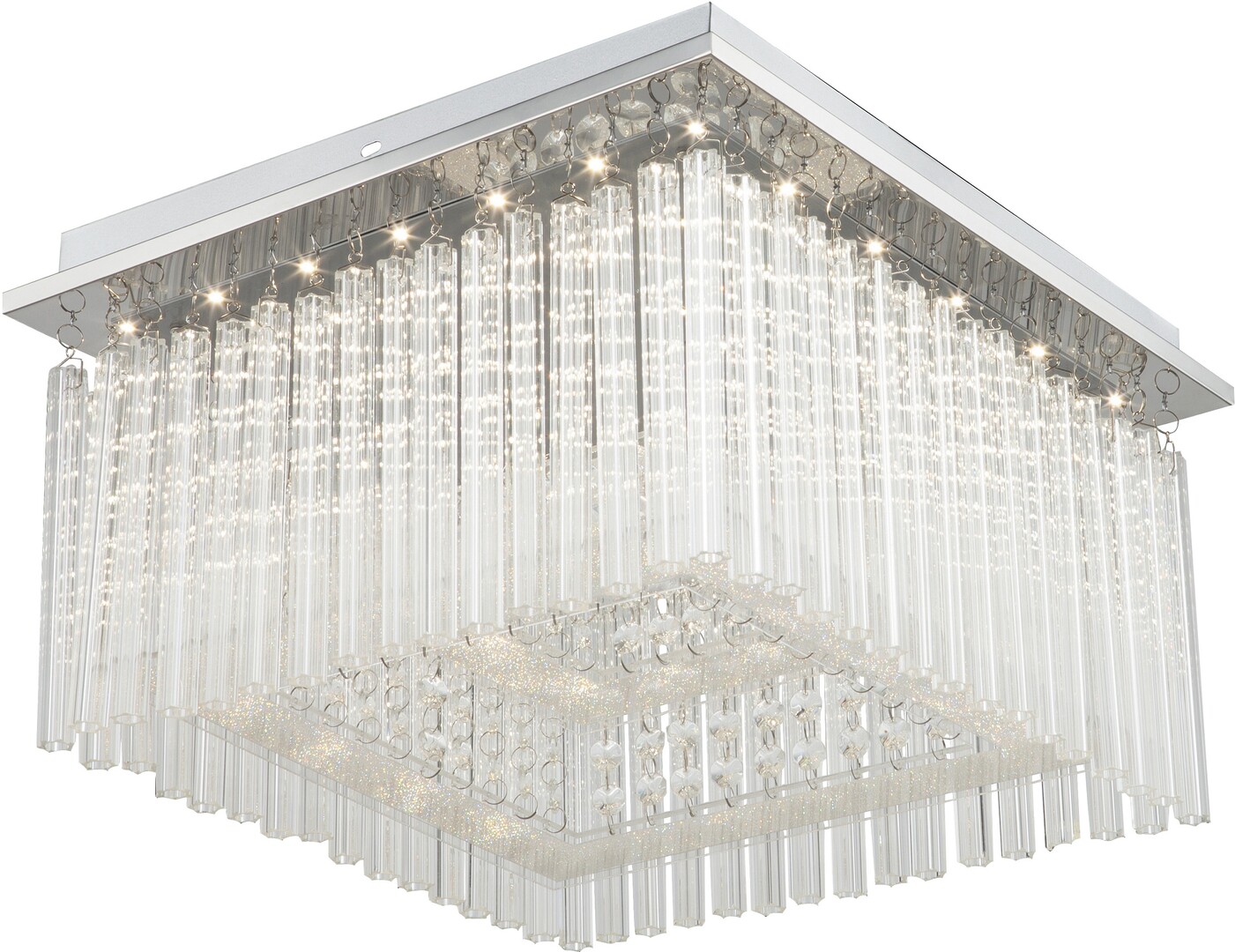 Rabalux Danielle Deckenlampe 1x21 W chrom-transparent 2448