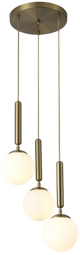 Rabalux Divina Pendelleuchte 3x9 W weiß-gold 5353
