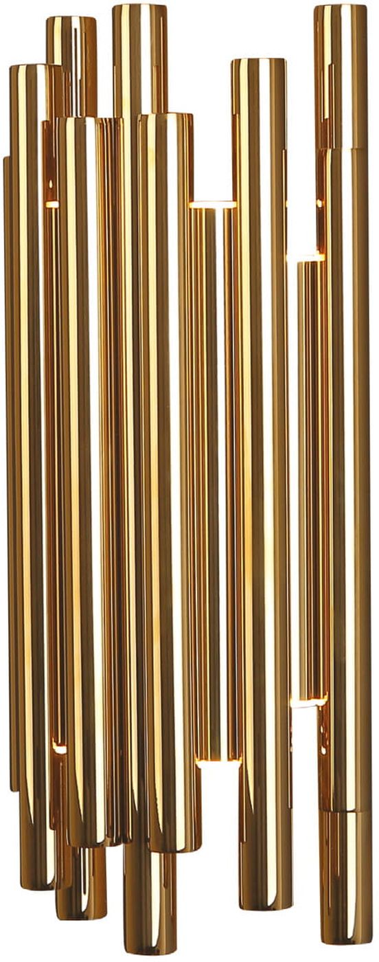 MaxLight Organic Gold Wandleuchte x1 W gold W0187