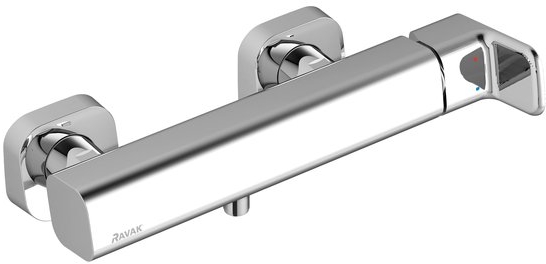 Ravak 10° Duscharmatur Wandmontage chrom X070132
