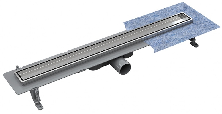 Besco Virgo Basic Duschrinne 80 cm chrom OL-80-VB