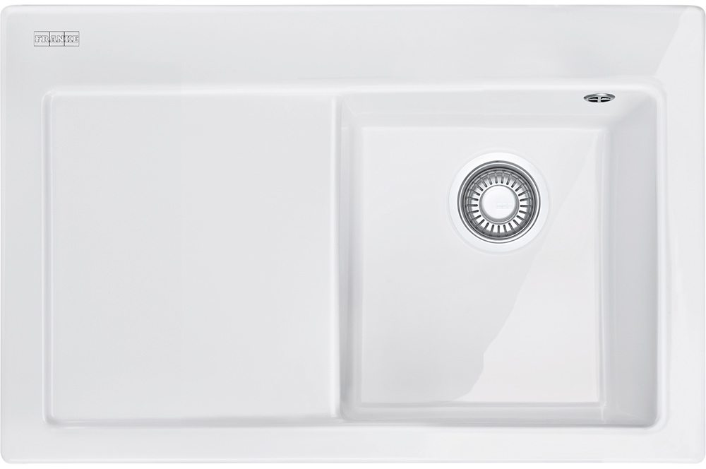 Franke Mythos Keramikspüle 78x51 cm weiß 124.0540.949