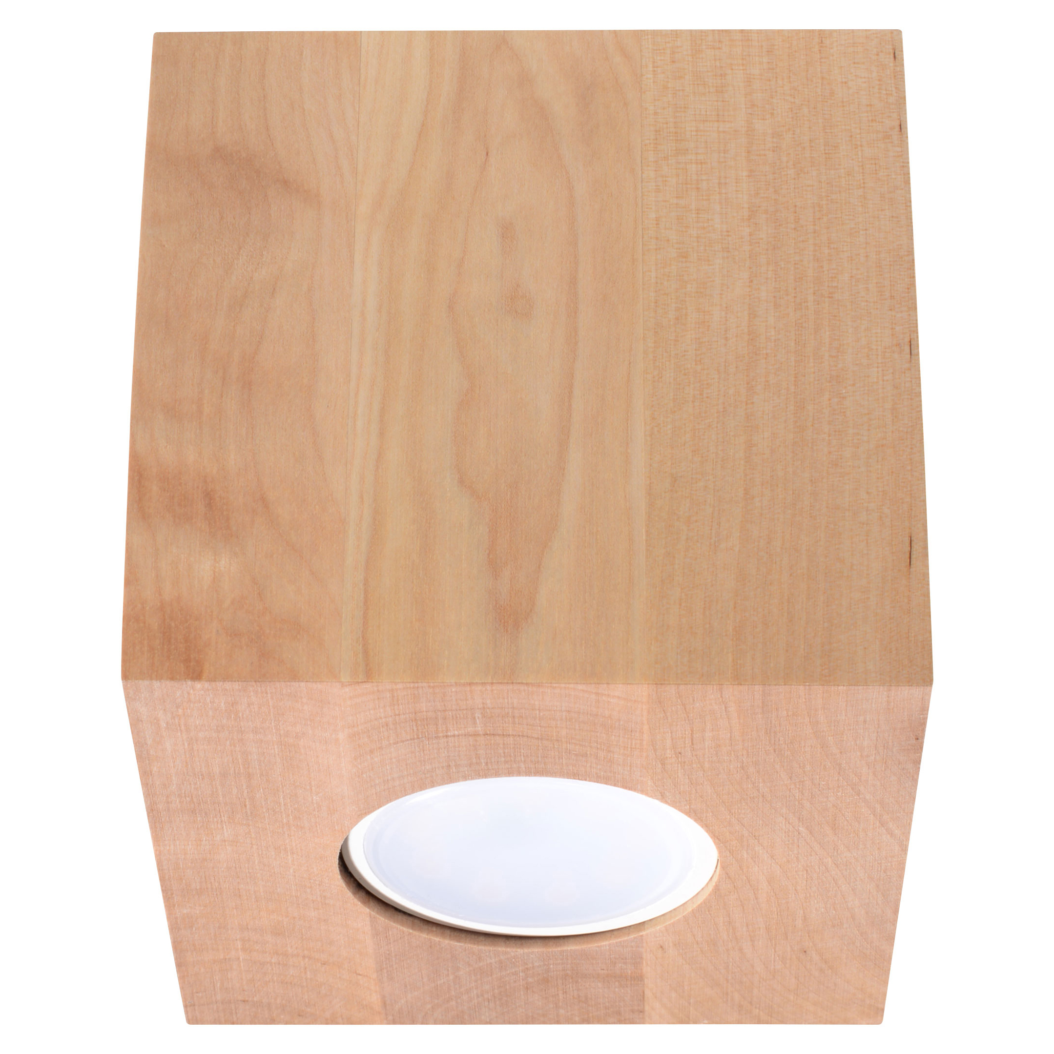 Sollux Lighting Quad Deckenlampe 1x40 W holz SL.0493