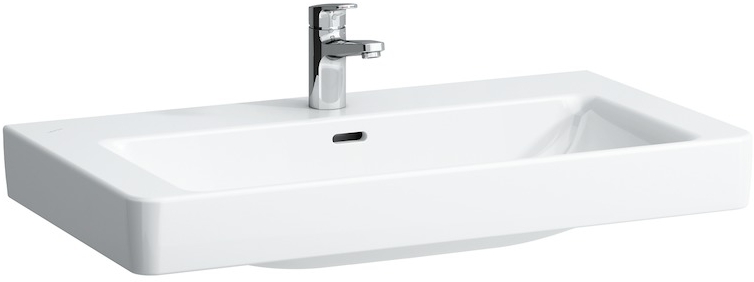 Laufen Pro S Waschbecken 85x46 cm rechteckig Klassisch weiß glanz H8139654001041