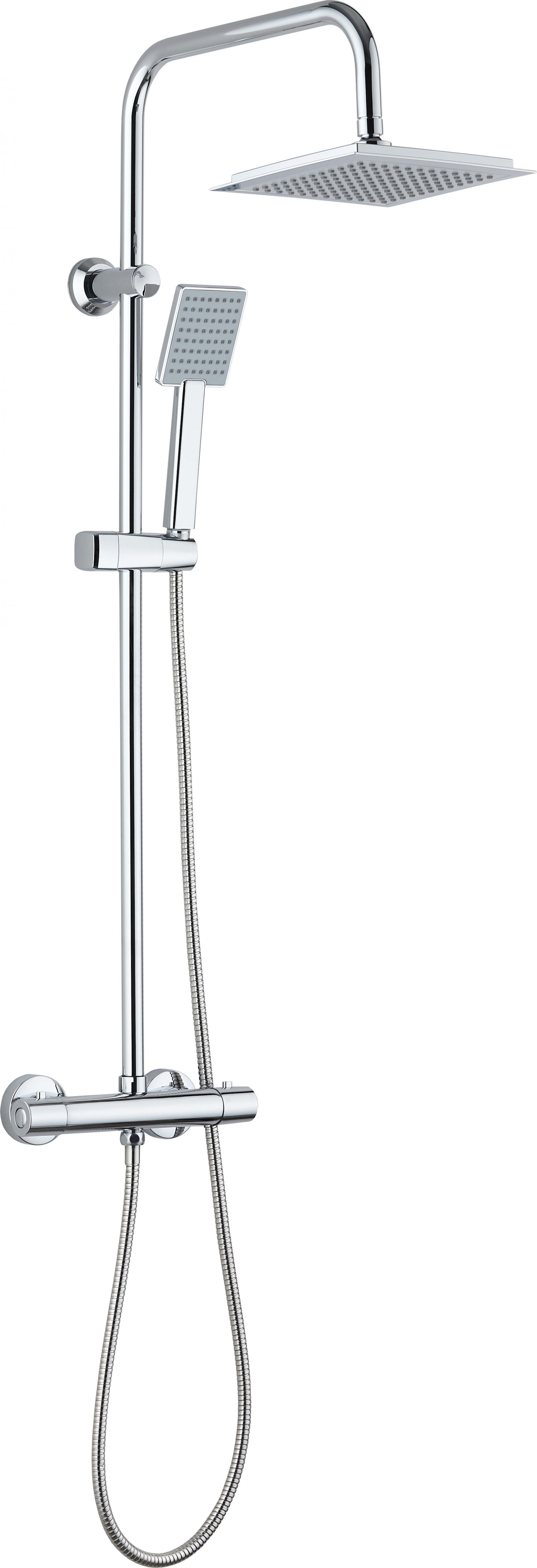 Deante Neo Joko Duschset Wandmontage mit Thermostat chrom NBJ_051T