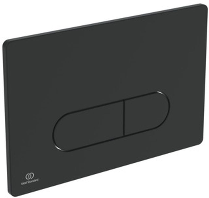 Ideal Standard Oleas Betätigungsplatte für Toilette schwarz R0115A6