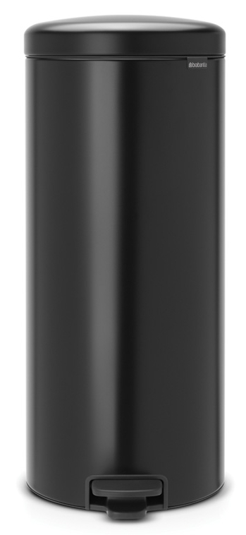 Brabantia NewIcon Papierkorb 30 l schwarz 114540