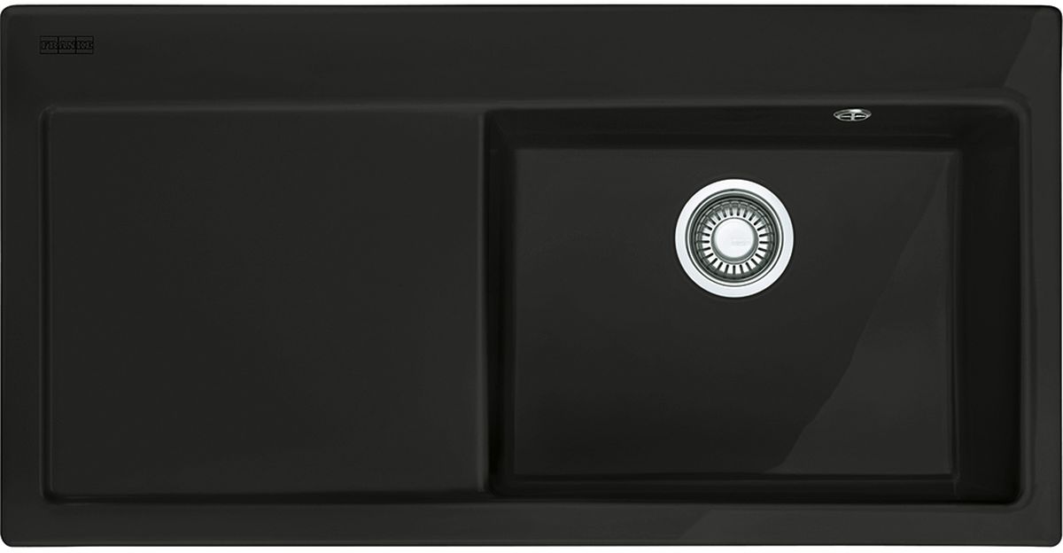 Franke Mythos Keramikspüle 100x51 cm schwarz 124.0442.538