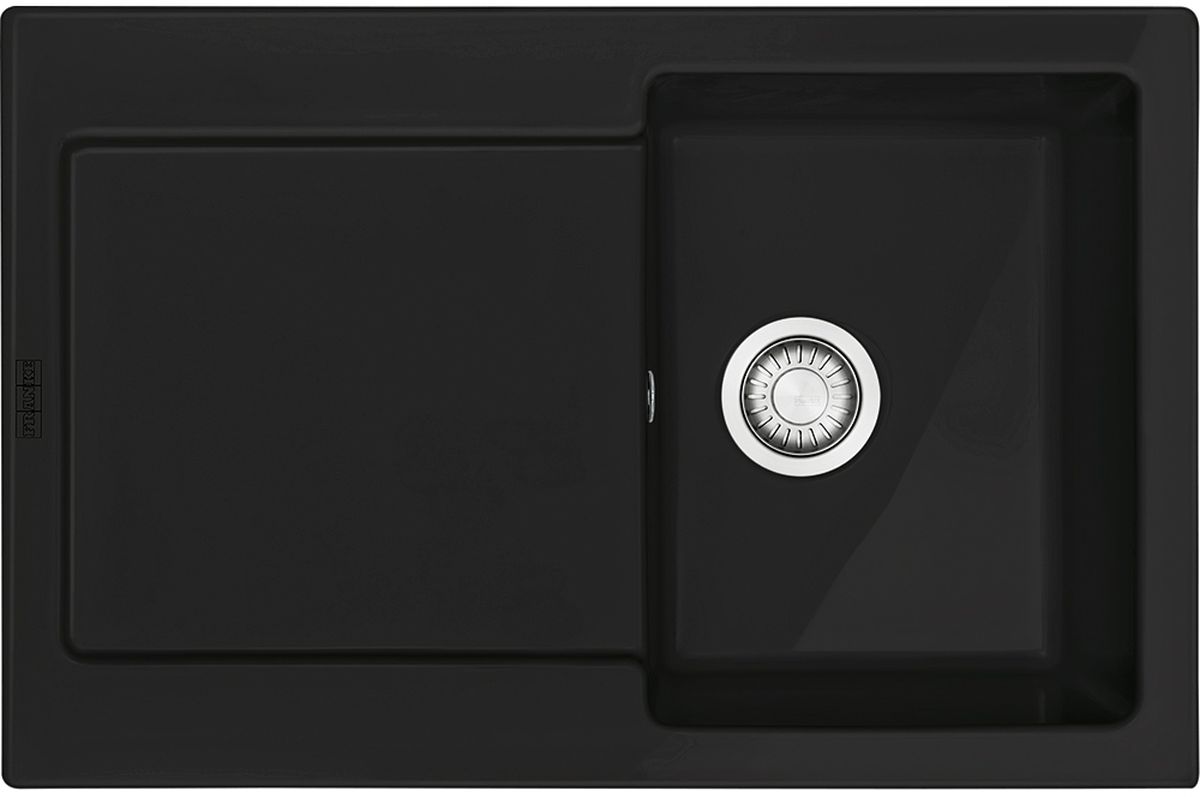 Franke Maris Keramikspüle 78x51 cm schwarz 124.0442.565