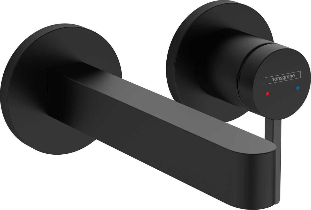 Hansgrohe Finoris Waschtischarmatur Unterputz schwarz 76051670