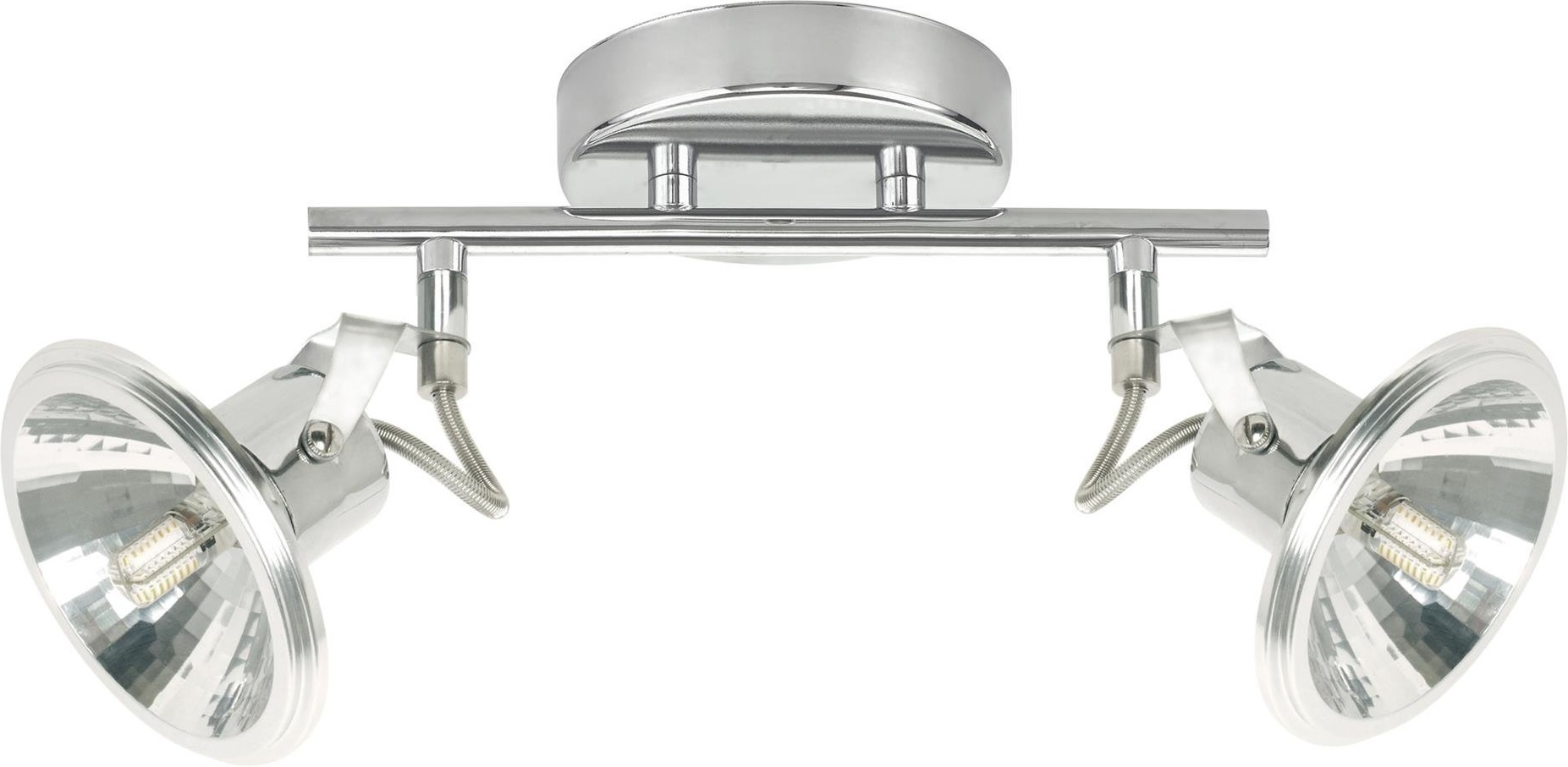 Candellux Moon Deckenlampe 2x3.5 W chrom 92-28082