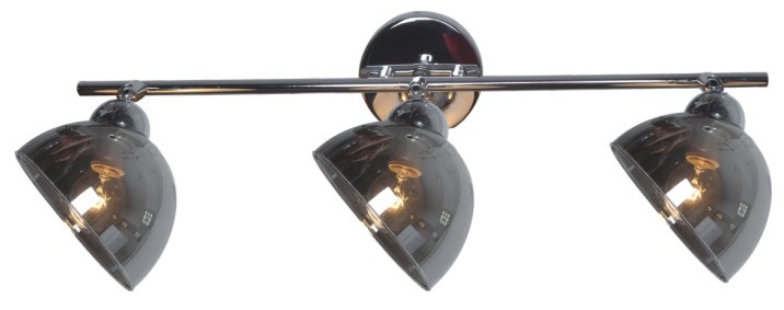 Kaja Hornet Deckenlampe 3x40 W chrom-grau K-JSL-1306/3W