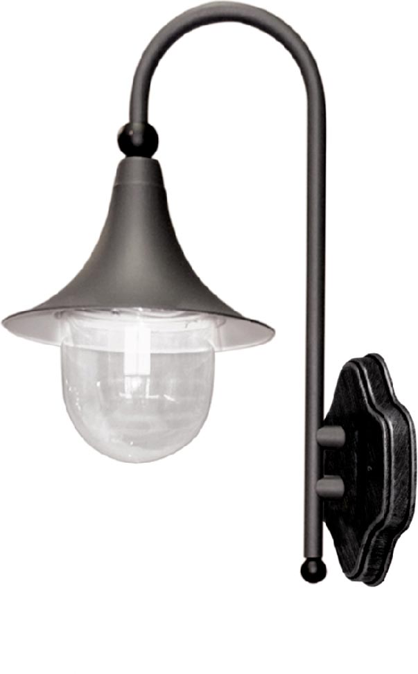 Kaja Boston Außenwandleuchte 1x60 W schwarz K-8130CZARNY