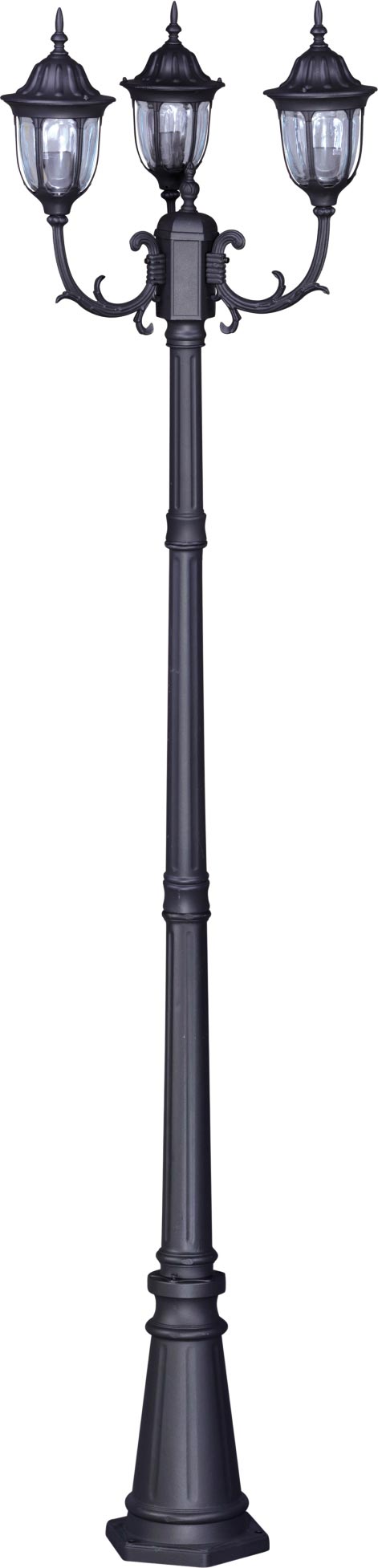 Kaja Vasco Stehleuchte für den Außenbereich 3x60 W schwarz K-7007A2/3NCZARNY