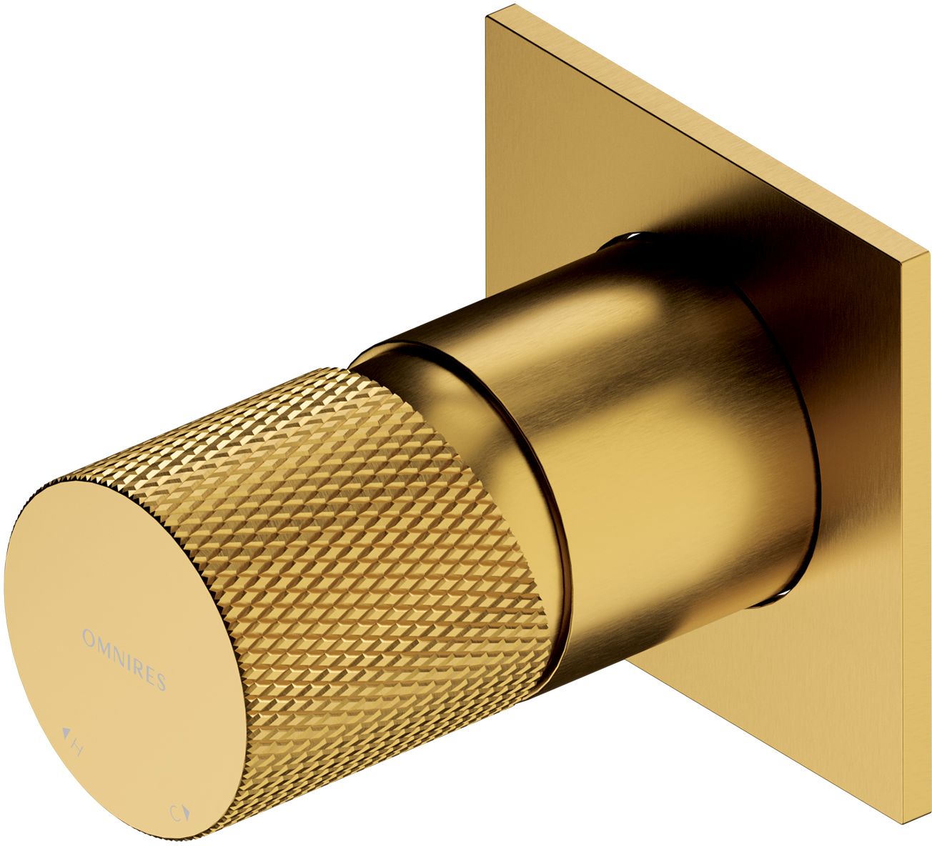 Omnires Contour Duscharmatur Unterputz gold CT8045GLB