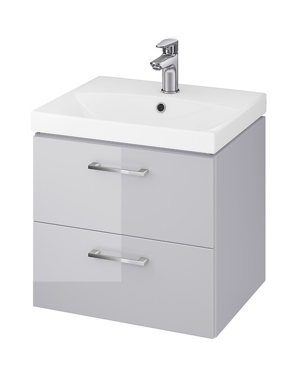 Cersanit Lara Waschtisch mit Unterschrank 49.4 cm grau S801-215-DSM