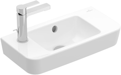 Villeroy & Boch O.Novo Waschbecken 50x25 cm rechteckig Klassisch weiß glanz 4342L5R1
