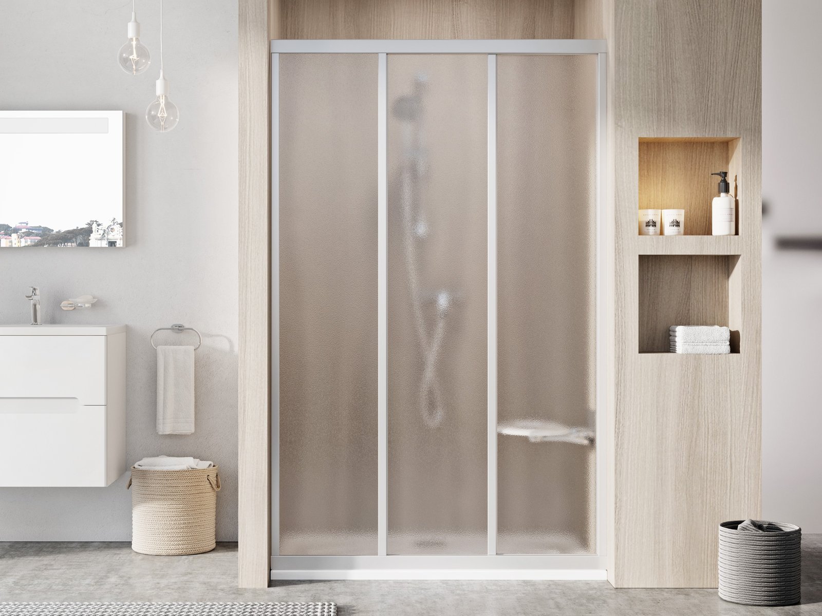 Ravak Supernova Duschtüren 120 cm Schiebe- satin Matte/ 00VG0UR2ZG