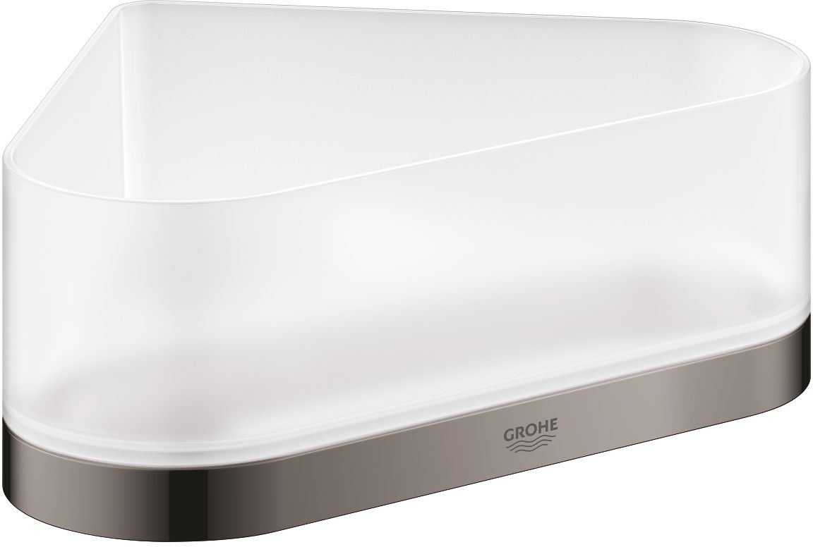 Grohe Selection Eckregal 20 cm weiß-graphit 41038A00