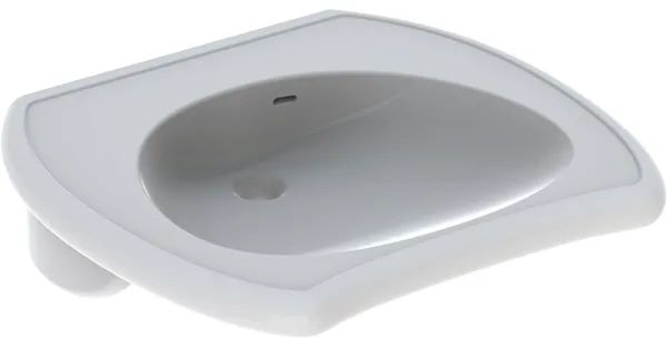 Geberit Vitalis Waschbecken 55x55 cm Klassisch barrierefrei weiß glanz 221556000