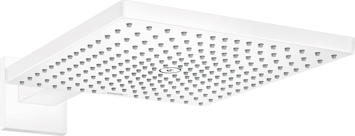 Hansgrohe Raindance Kopfbrause mit Brausearm 30x30 cm quadratisch weiß 26238700