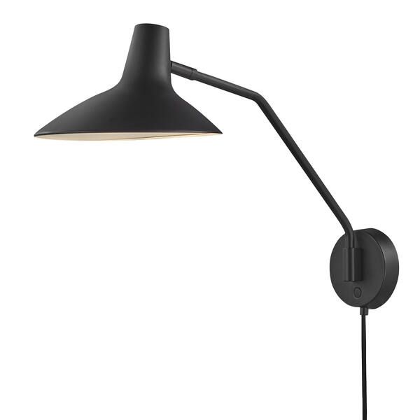 Nordlux Darci Wandleuchte 1x25 W schwarz 2120551003