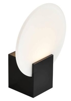 Nordlux Hester Wandleuchte 1x9 W weiß-schwarz 2015391003